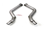 3" Mid-Pipes Natural Stainless Steel